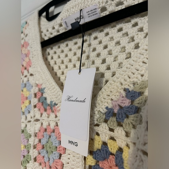 MNG by Mango crochet cardigan NWT!! - Picture 3 of 7